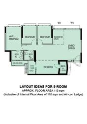 Blk 464A West Plains @ Bukit Batok (Bukit Batok), HDB 5 Rooms #580077201